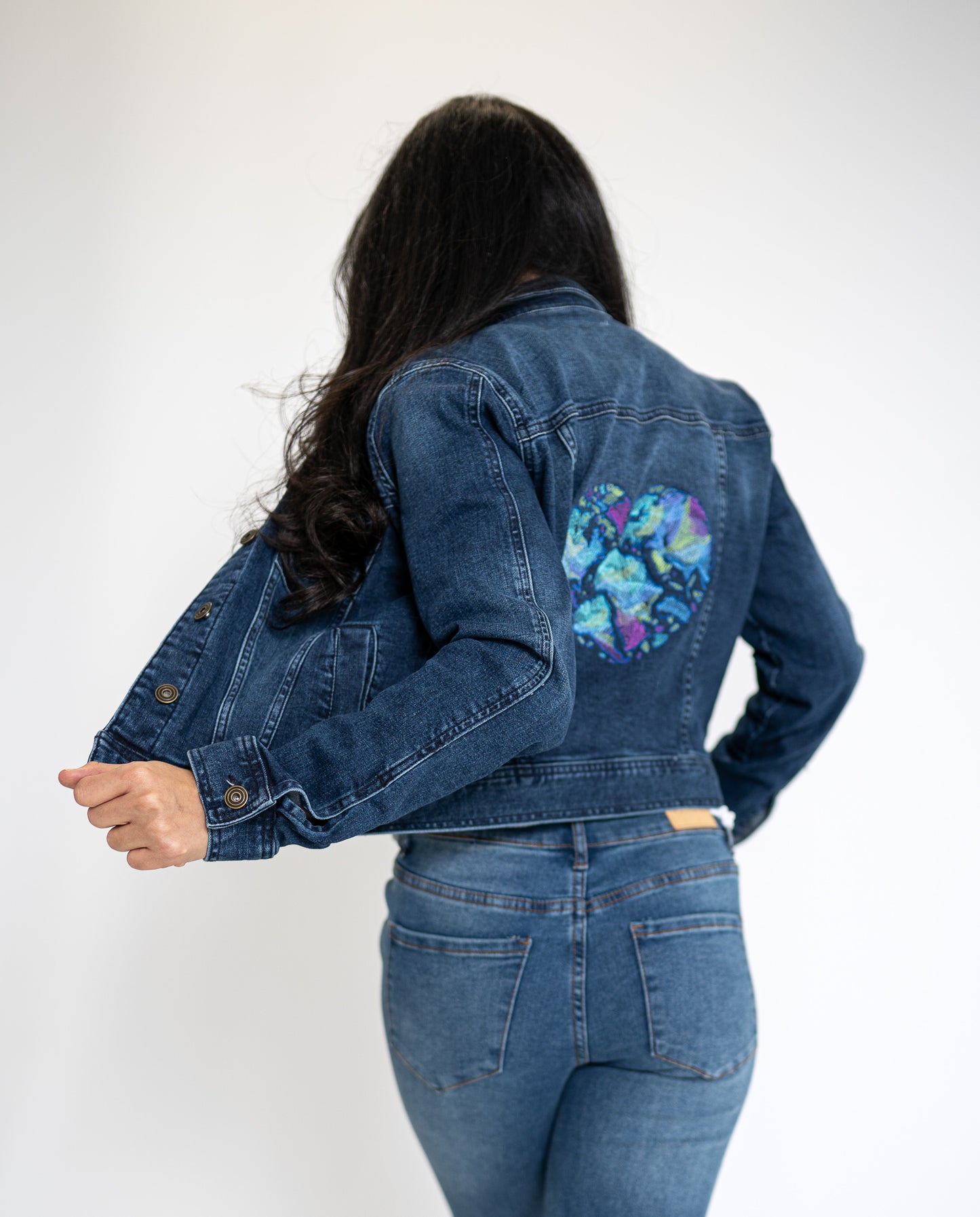 A World Of Love Ladies' Denim Jacket
