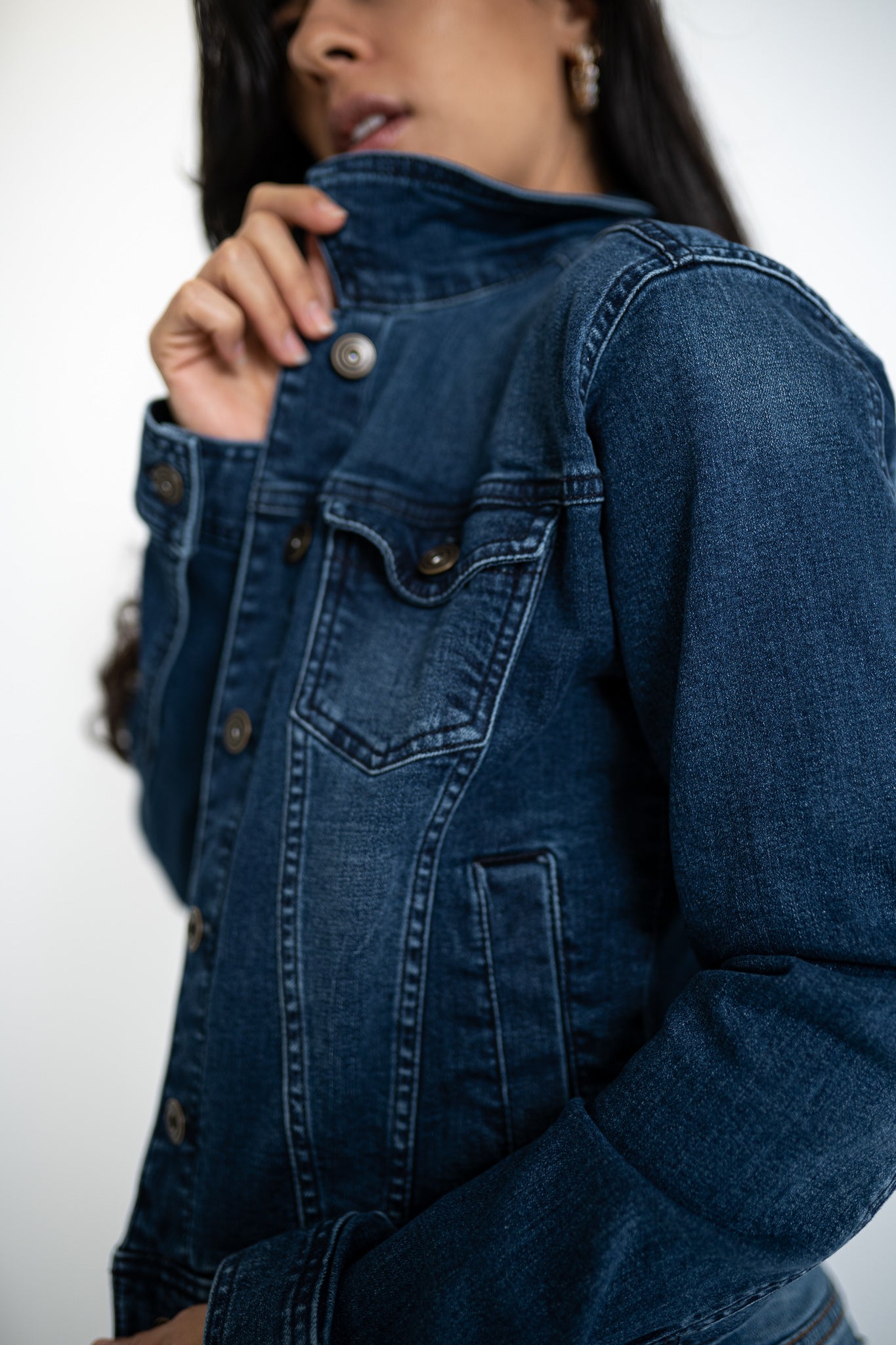 Wanderlust By The Moonlight Ladies' Denim Jacket
