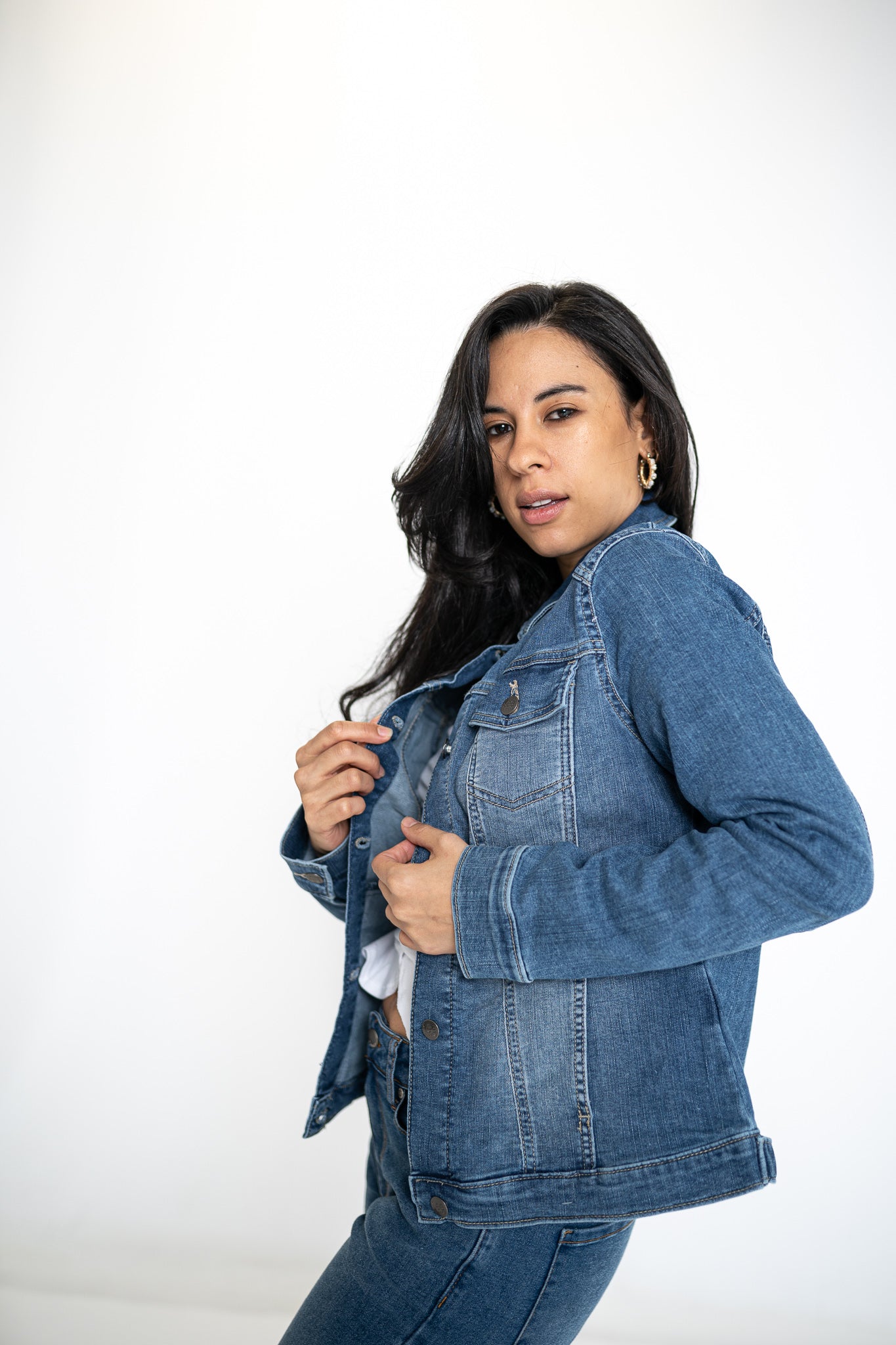 Las Flores Ladies' Denim Jacket
