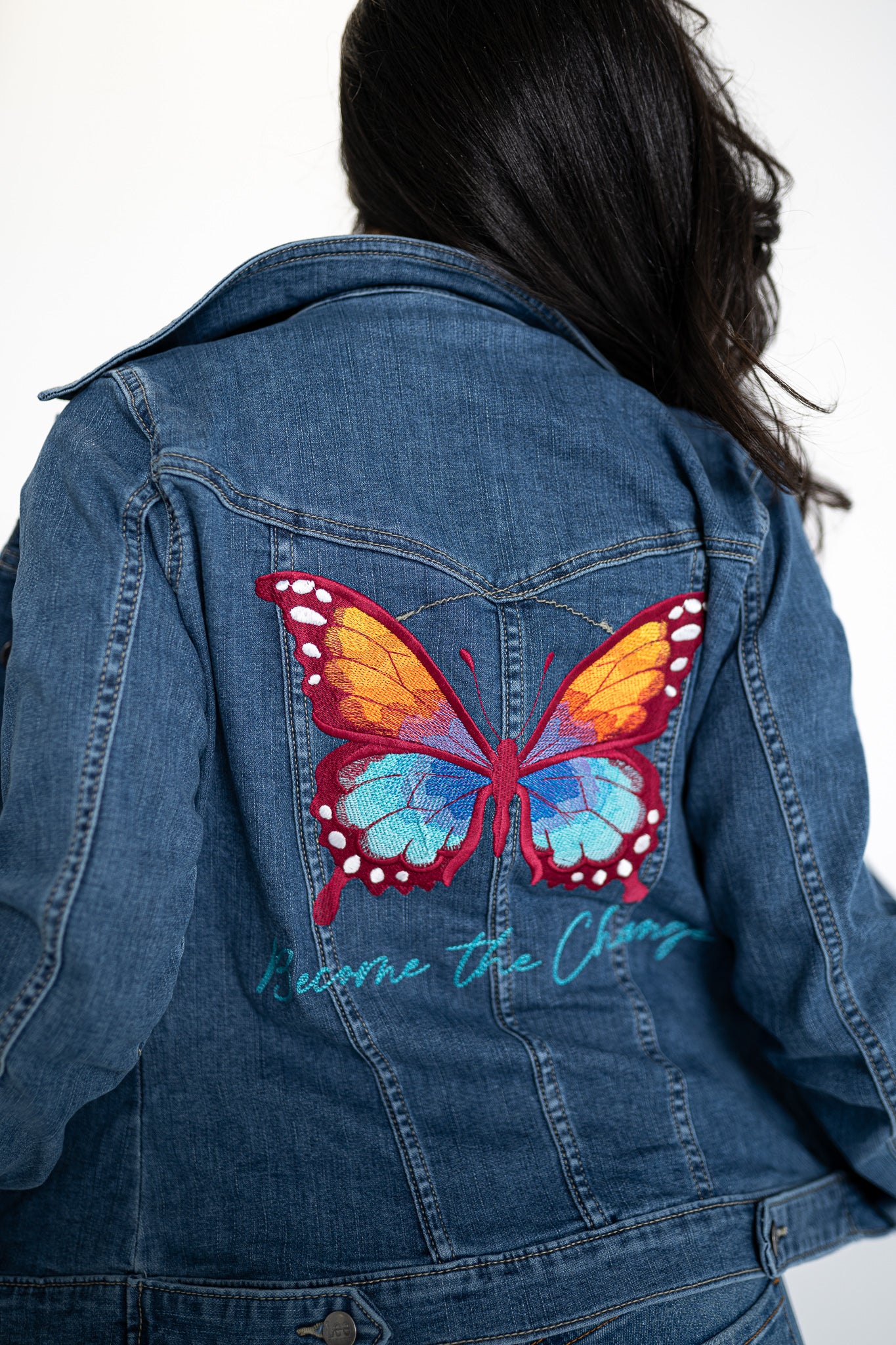 Become The Change Ladies' Denim Jacket