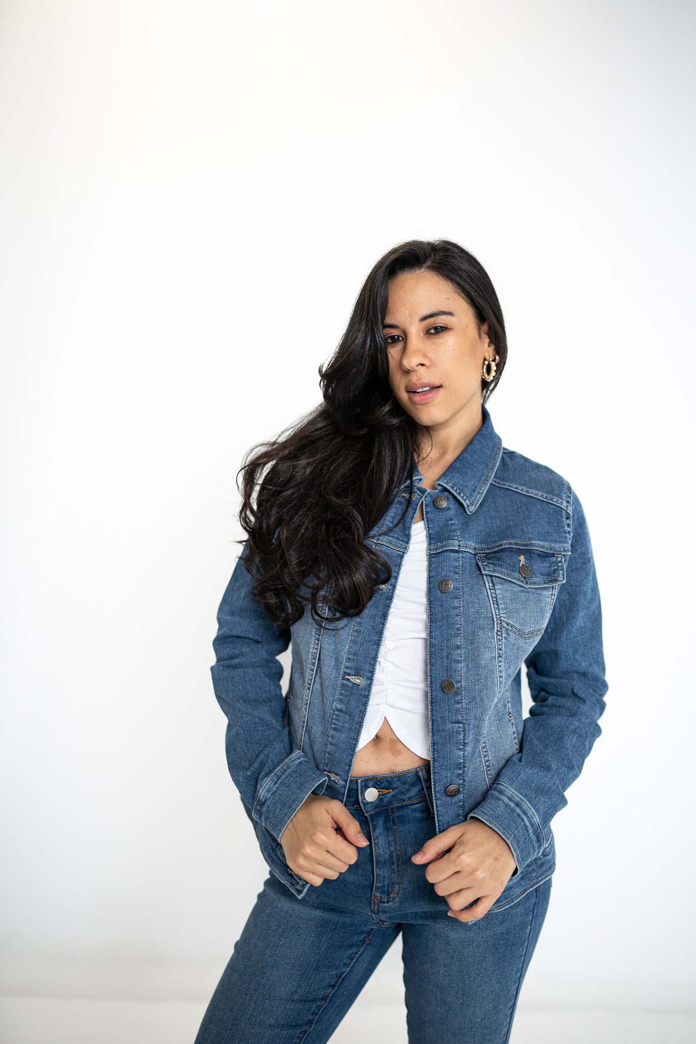 Las Flores Ladies' Denim Jacket