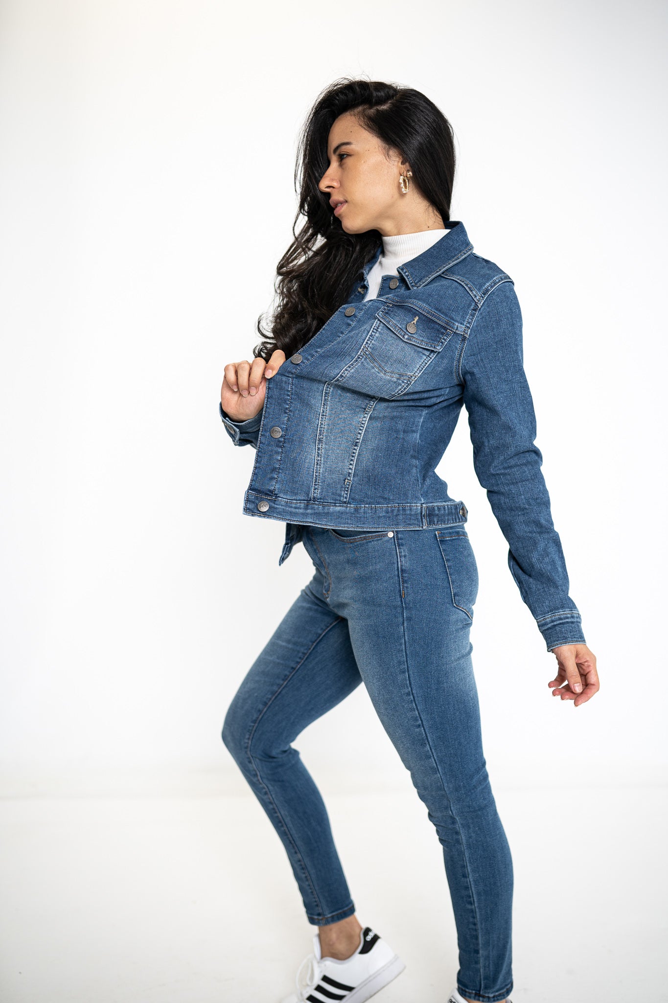 Kimono Girl Ladies' Denim Jacket