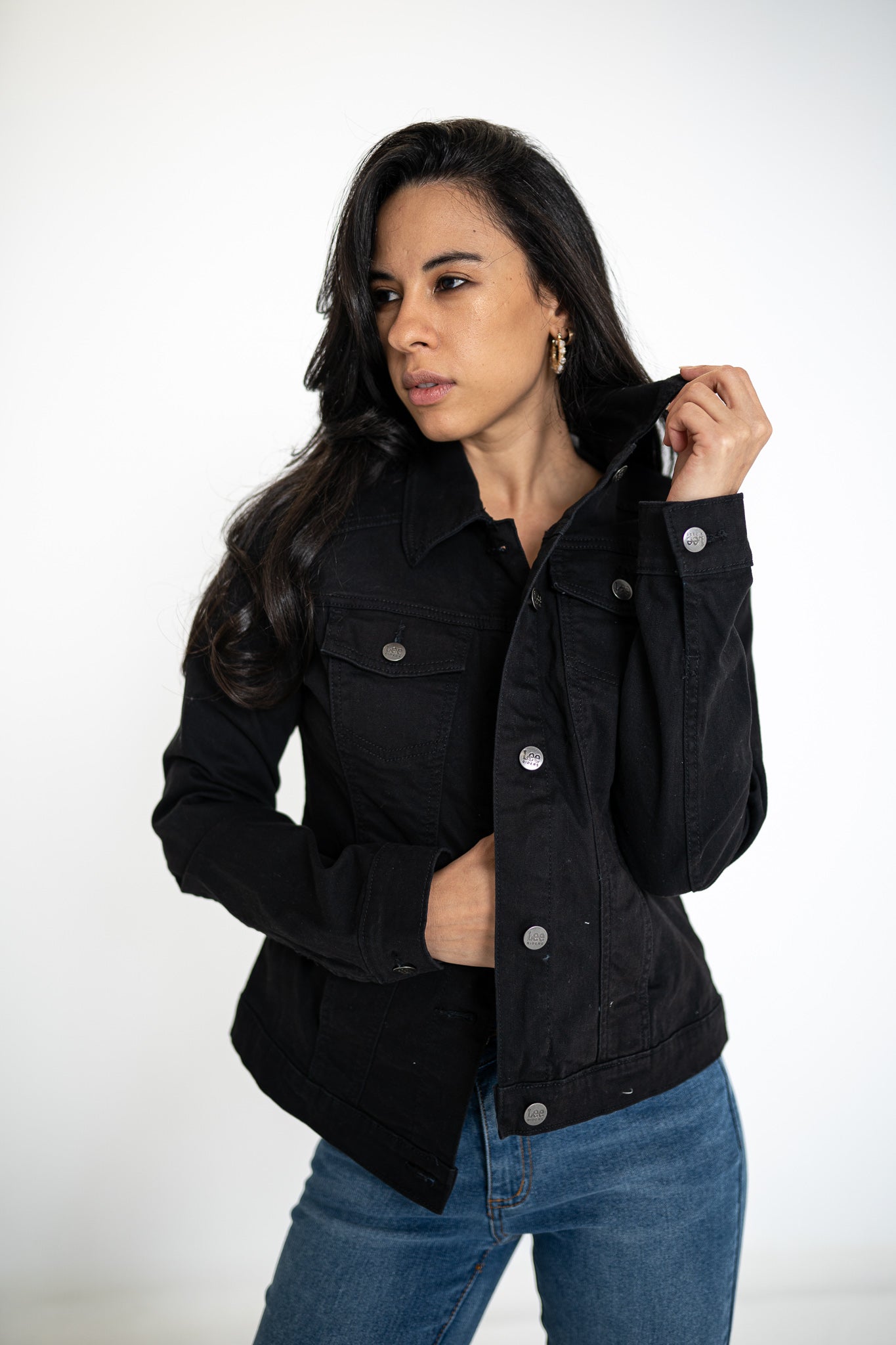 Fearless Flight Butterfly Ladies' Denim Jacket