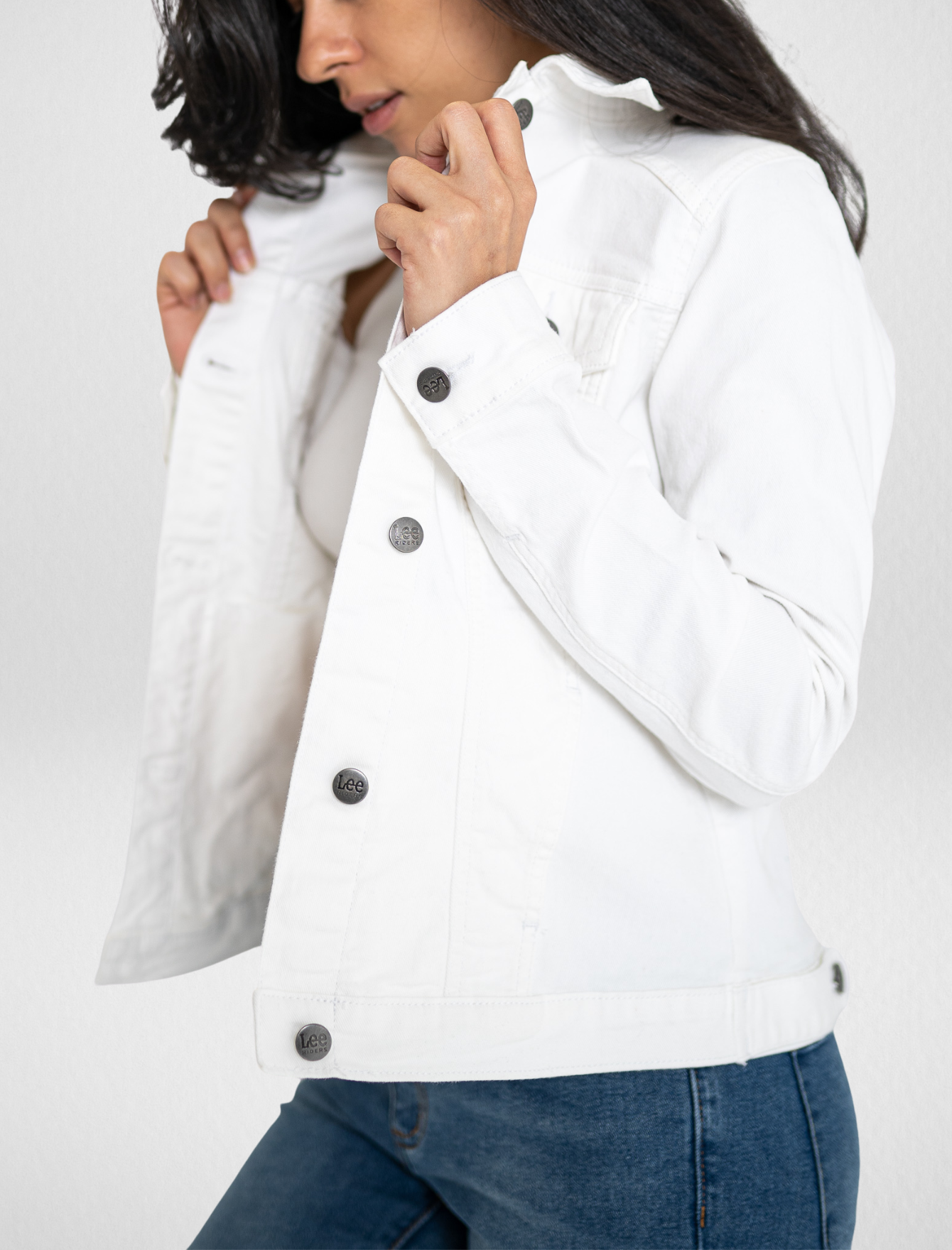 Floral Fox Ladies' Denim Jacket