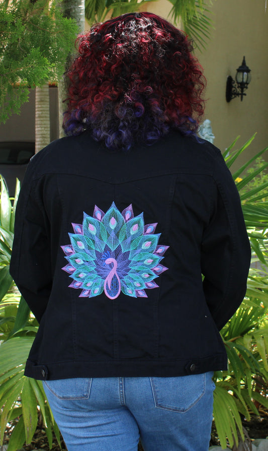 Mirage Peacock Ladies' Denim Jacket