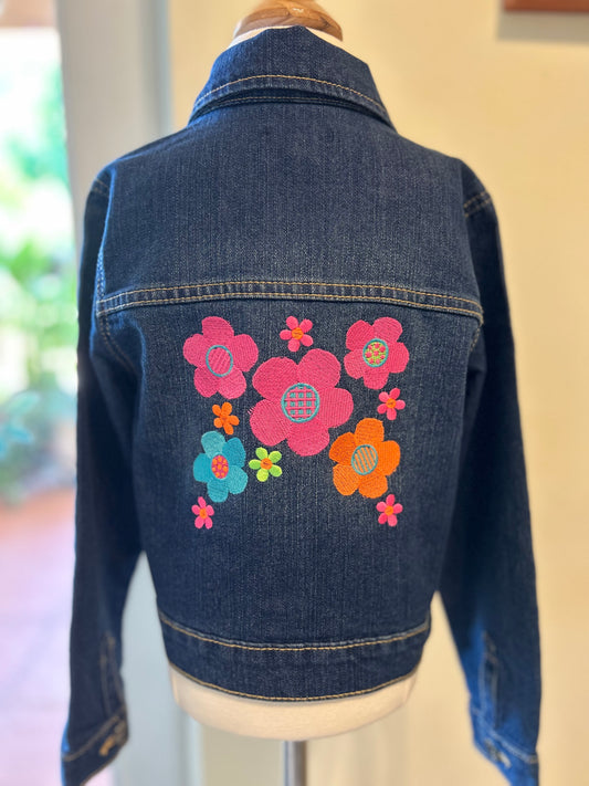 Cool Girl Florals Jacket for Girls
