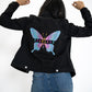 Fearless Flight Butterfly Ladies' Denim Jacket