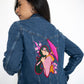 Kimono Girl Ladies' Denim Jacket