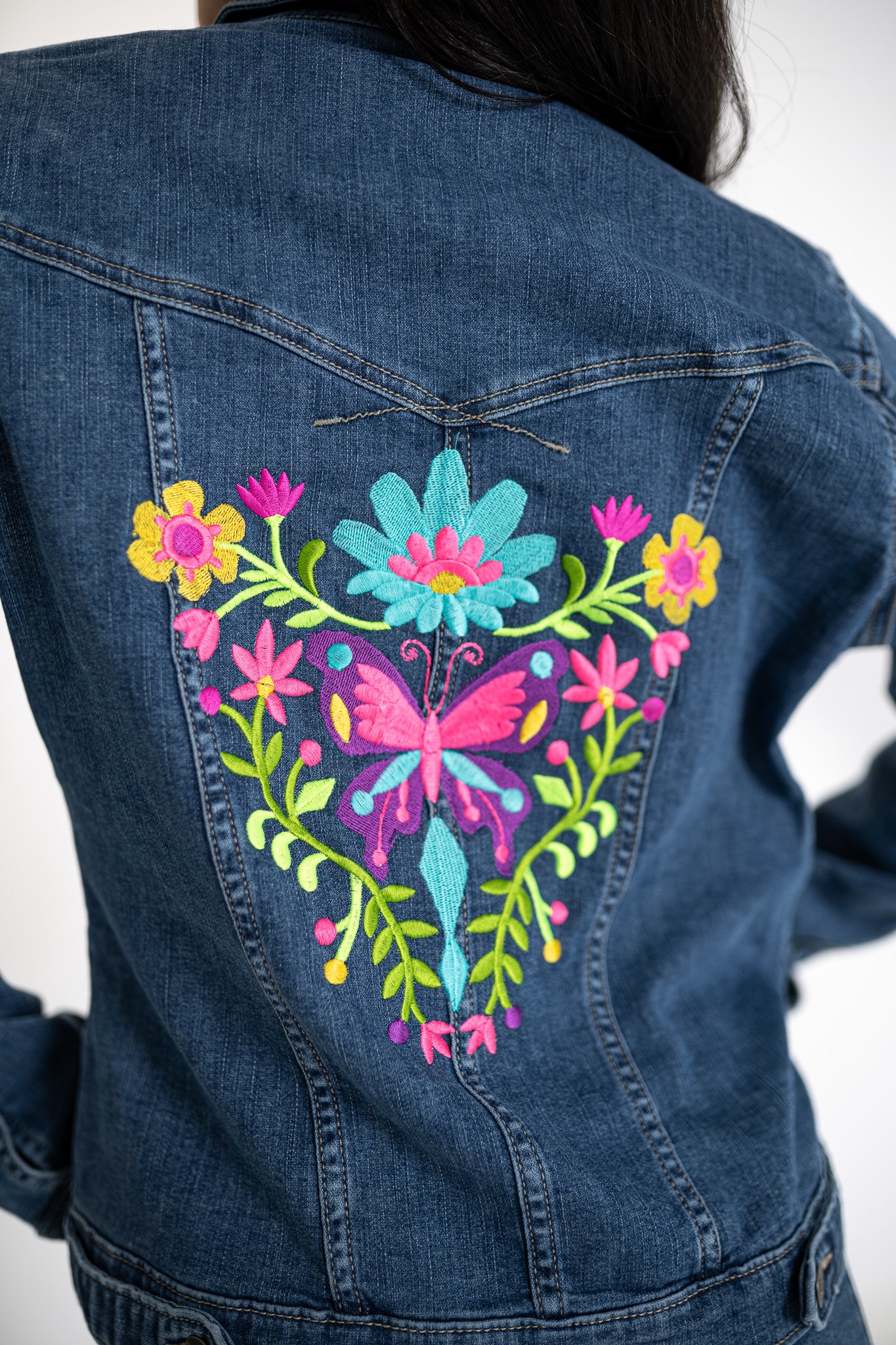 Las Flores Ladies' Denim Jacket