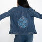 Lovely Hollyhock Ladies' Denim Jacket by Wrangle/Lee